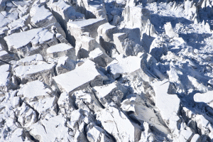 Le-glacier-(Chamonix)